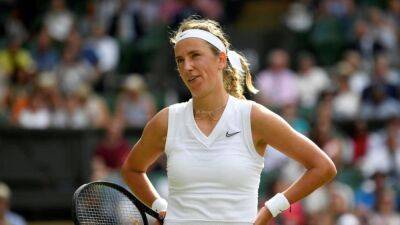 Belarusian Azarenka finds no sense in Wimbledon ban