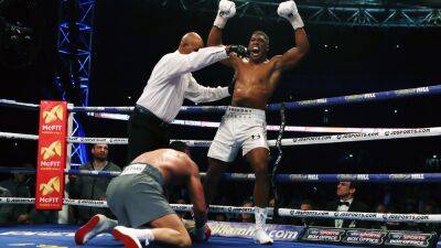 Anthony Joshua - On this day in 2017: Anthony Joshua beats Wladimir Klitschko at Wembley - bt.com - Britain - Ukraine