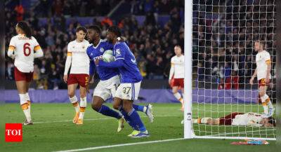 Leicester City hold AS Roma as Feyenoord edge Marseille in Conference League semis