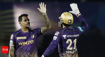 KKR's Sunil Narine becomes first overseas spinner to take 150 wickets in IPL