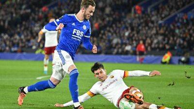 Leicester hold Roma as Feyenoord edge Marseille in Europa Conference League semis