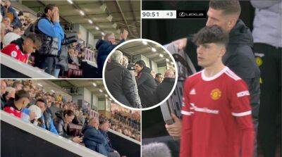 Man Utd: Alejandro Garnacho's family reacts to youngster's debut