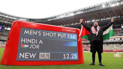 Tokyo Paralympics: Ahmad Hindi wins Jordan’s fourth Games gold with world record throw