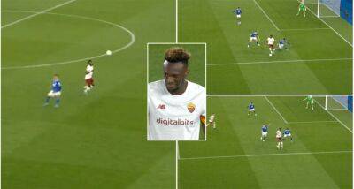 Tammy Abraham: Roma star goes viral for skills during Leicester match