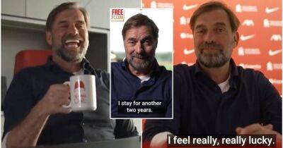 Jurgen Klopp contract: Liverpool boss confirms extension with video message