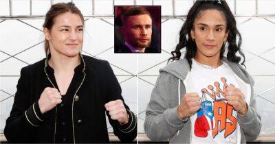 Jake Paul - Katie Taylor - Amanda Serrano - Tyron Woodley - Carl Frampton - Katie Taylor vs Amanda Serrano: Carl Frampton makes worrying prediction - givemesport.com - county Garden