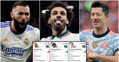 Salah vs Benzema vs Lewandowski: Comparing the 2021/22 stats of Ballon d'Or contenders