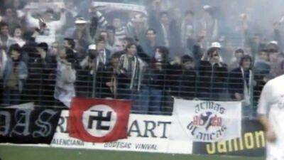 Valencia Hiddink, premiado por retirar una pancarta nazi hace 30 años
