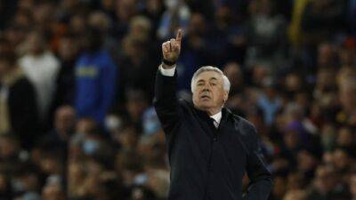 Carlo Ancelotti - David Alaba - Eder Militao - Ancelotti expects rotations for Real's game that could clinch the title - channelnewsasia.com - Manchester - Spain - Italy