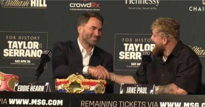 Katie Taylor vs Amanda Serrano: Jake Paul and Eddie Hearn make huge $1m bet