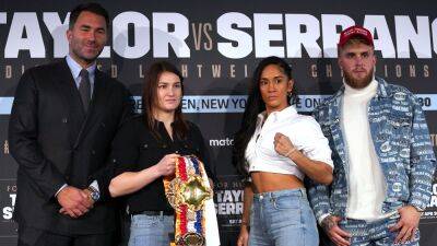 Eddie Hearn - Katie Taylor - Amanda Serrano - Katie Taylor-Amanda Serrano one of biggest fights of all time – Eddie Hearn - bt.com - Manchester - Ireland - New York - Puerto Rico