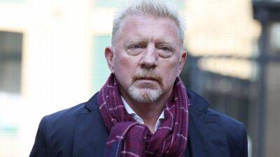 Tennis great Boris Becker sentenced to 2 1/2 years in prison for bankruptcy offenses
