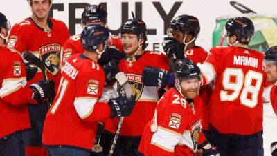 NHL Rink Wrap: Panthers win Presidents’ Trophy, but more must be decided
