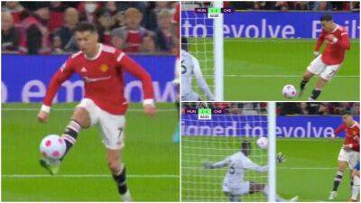 Cristiano Ronaldo: Slow-motion footage of Man Utd star's goal vs Chelsea