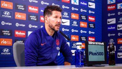 Simeone: "¿Koke? La competencia interna crece, genera mejorar" - en.as.com - Santander - Uruguay