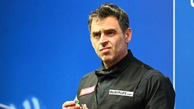 World Snooker Championship - Ronnie O'Sullivan wins final frame of session on a re-spot to take control vs John Higgins