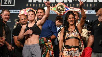 Eddie Hearn - Katie Taylor - Amanda Serrano - New York weigh-in: Katie gets green light to fight - rte.ie - Ireland - New York - Puerto Rico -  Madison