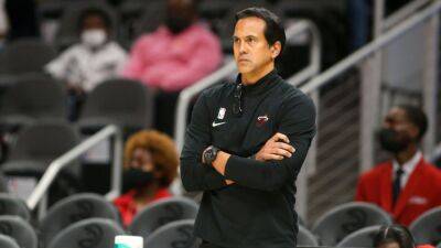 Miami Heat coach Erik Spoelstra says Philadelphia 76ers 'totally different' team since addition of James Harden