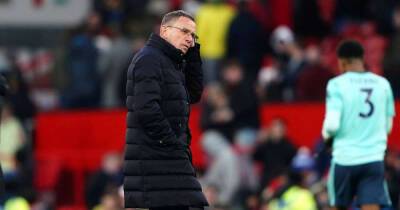 ‘It’s no secret’; Rangnick makes damning Rashford confession as Man Utd flounder in Leicester draw