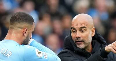 Kyle Walker fears Pep Guardiola has not forgiven him for Man City red card