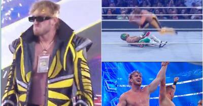 Logan Paul - WWE WrestleMania 38: Logan Paul impresses in big in-ring debut - givemesport.com