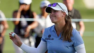 Kupcho takes six-shot lead into Mission Hills major finale