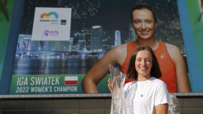 Winning streak keeps Miami Open champion Swiatek high on confidence