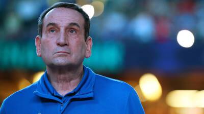 Duke's Mike Krzyzewski ends illustrious career with loss to UNC: 'This team has been a joy for me to coach'