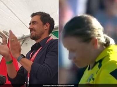 Watch: Mitchell Starc Applauds As Wife Alyssa Healy Scores Record-Breaking Ton In ICC Women's World Cup Final