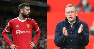 Bruno Fernandes speaks out on Ralf Rangnick's tactics after costly Leicester draw