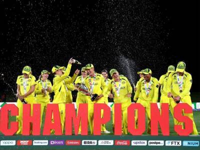 Alyssa Healy - Rachael Haynes - Nat Sciver - Heather Knight - Kate Cross - ICC Women's World Cup: Australia, Led By Alyssa Healy's Historic Ton, Beat England To Win Record-Extending 7th Title - sports.ndtv.com - Australia - county Perry