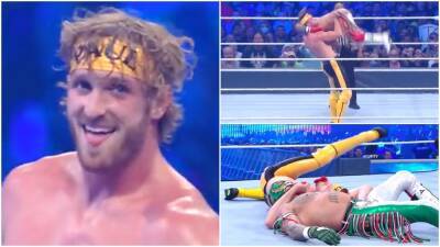 WrestleMania: Logan Paul did Eddie Guerrero's three amigos move on Rey Mysterio