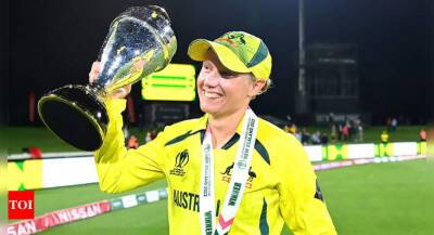 Alyssa Healy - Women's World Cup: I am 32 and I have seen it all, says 'grateful' Alyssa Healy - timesofindia.indiatimes.com - Australia - New Zealand