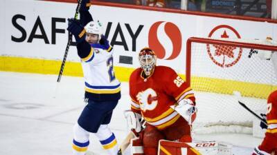 Blues deal Flames third straight defeat