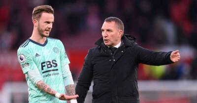 Brendan Rodgers is judging James Maddison differently as Leicester City heist remains possible