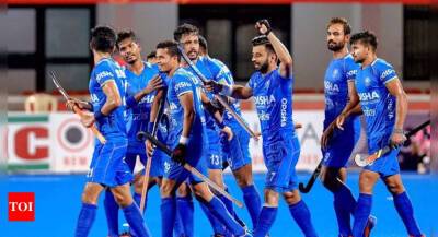Manpreet Singh - Harmanpreet Singh - Harmanpreet's hat-trick hands India 4-3 win over England in FIH Pro League - timesofindia.indiatimes.com - India -  Sanford