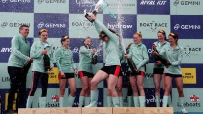 Cambridge set record in women's boat race, Oxford win men's event - channelnewsasia.com