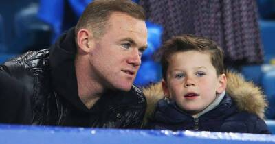 Footage emerges of Wayne Rooney's son, Kai, scoring beauty for Man Utd U12s vs Man City