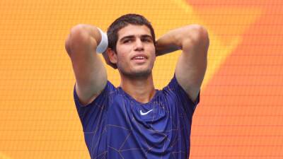 Carlos Alcaraz - Casper Ruud - La primera victoria de Carlos Alcaraz en imágenes - en.as.com