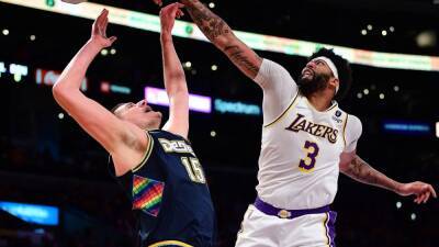 Anthony Davis - Nikola Jokic - Lakers - Nuggets, en directo: NBA 2022 hoy en vivo - en.as.com