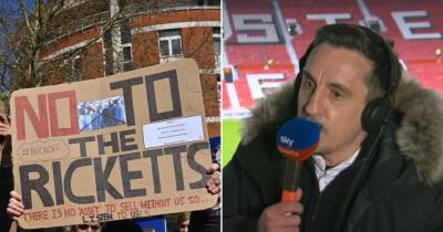 Gary Neville sends message to Ricketts family over Chelsea takeover bid