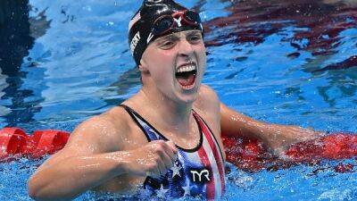 Michael Phelps - Katie Ledecky - Katie Ledecky, by excelling at 25, outswims history once again - nbcsports.com -  Tokyo