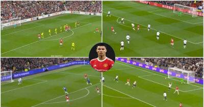 Video of Cristiano Ronaldo's amazing goals in 21/22 after Chelsea strike has gone viral