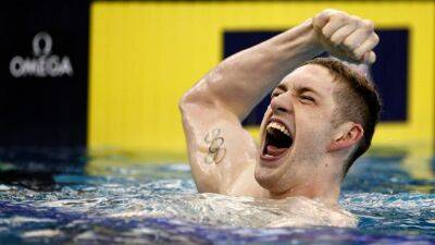 Michael Phelps - Hunter Armstrong breaks world record at swimming trials - nbcsports.com - Russia -  Tokyo - state Ohio