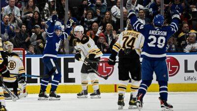 Leafs down Bruins, will play Lightning in first round of playoffs