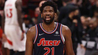 76ers’ Joel Embiid suffers orbital bone fracture, concussion, listed as out