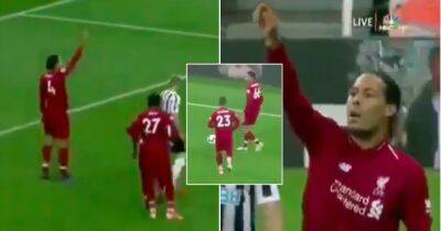 Liverpool: When Van Dijk ordered Shaqiri to take free-kick vs Newcastle