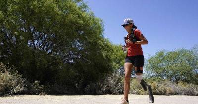 Amputee sets unofficial world record with 102 marathons in 102 days - msn.com