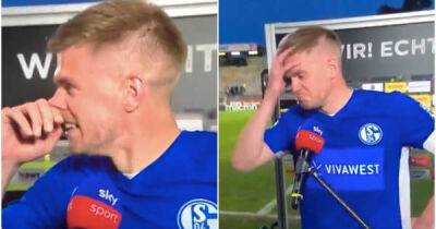 Schalke's Simon Terodde goes viral for one of the funniest post-match interview attempts ever - msn.com - Germany