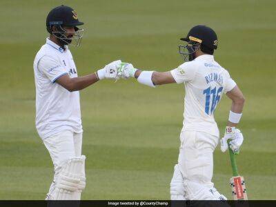 "Dream Partnership": Pic Of Cheteshwar Pujara, Mohammad Rizwan Batting Together For Sussex Takes Twitter By Storm